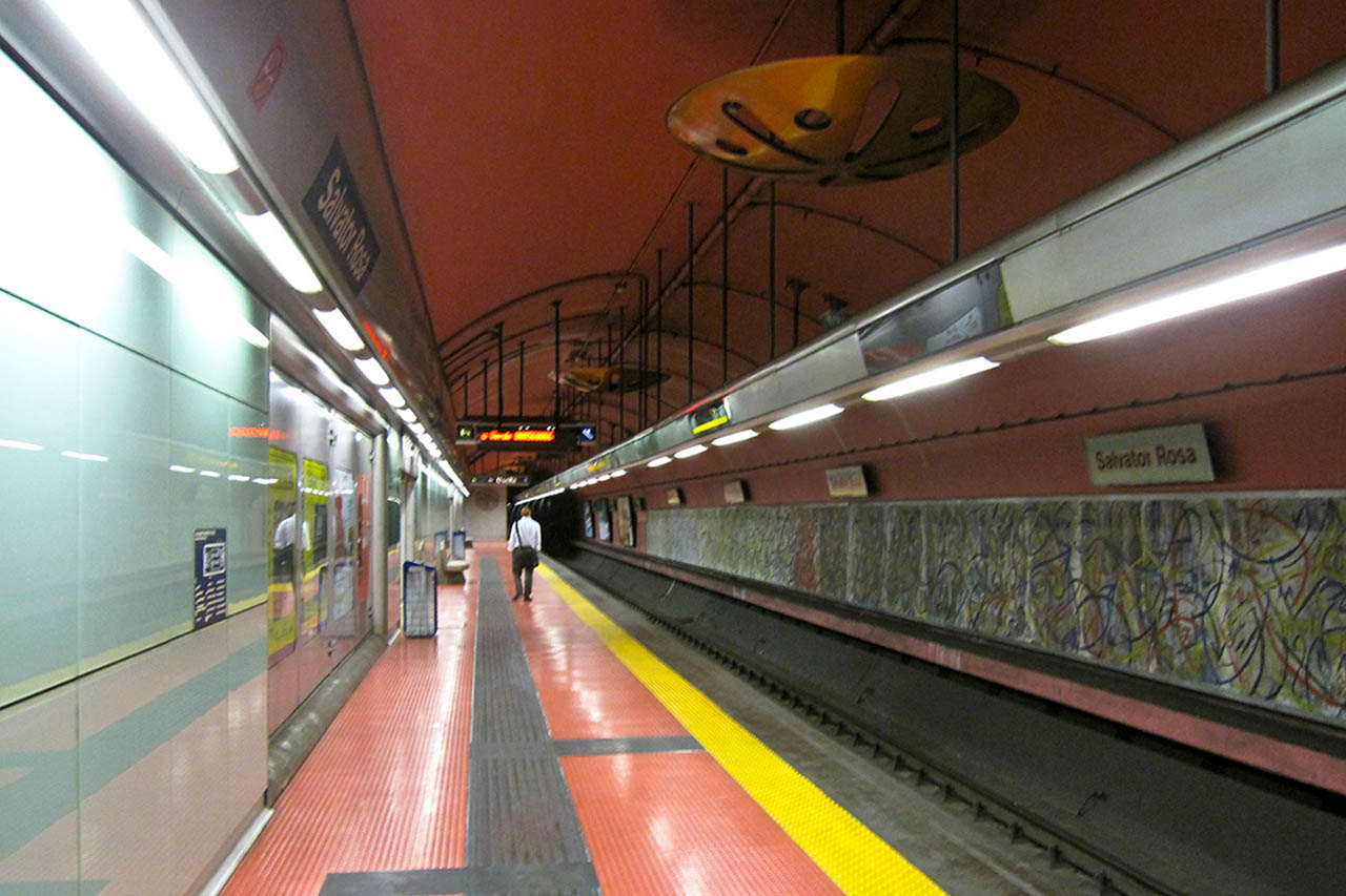 Anna Sargenti - stazione salvator rosa - metropolitana